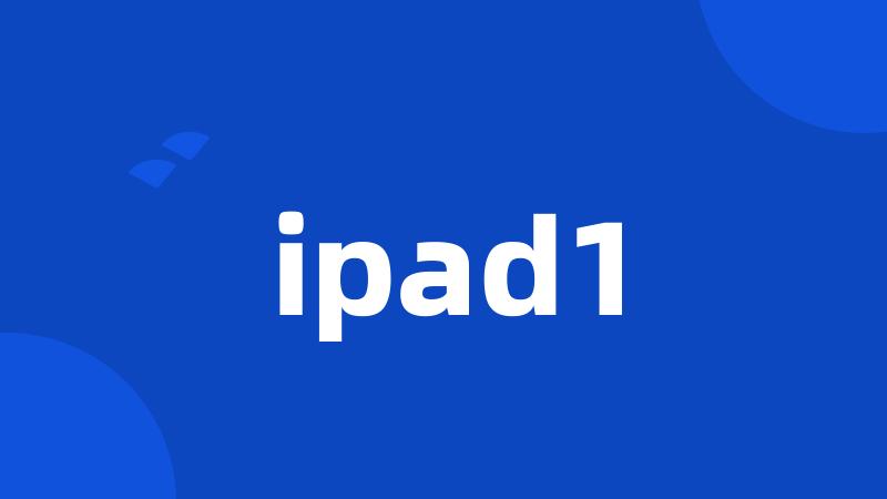 ipad1