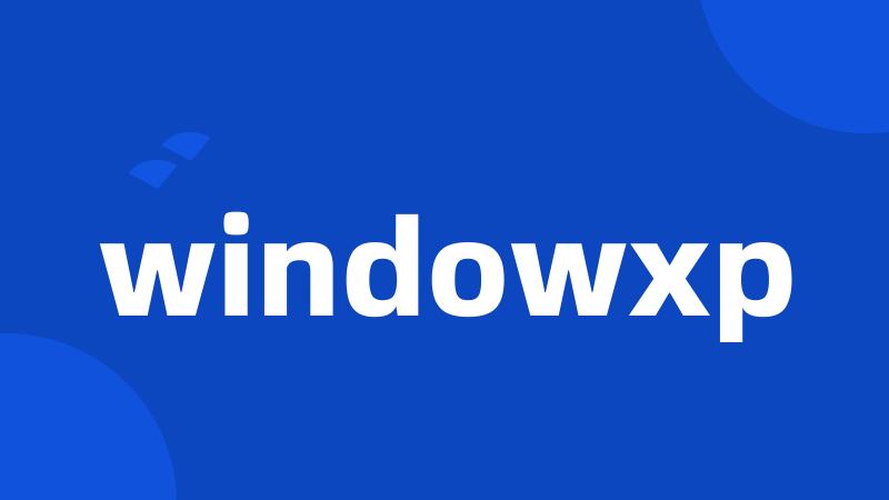 windowxp