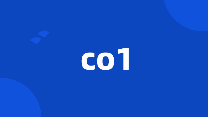 co1