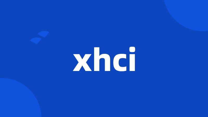 xhci