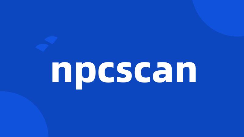 npcscan