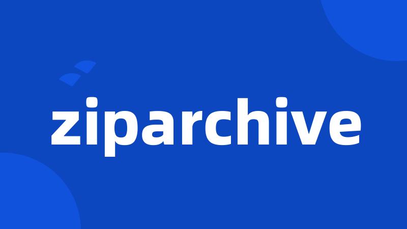 ziparchive