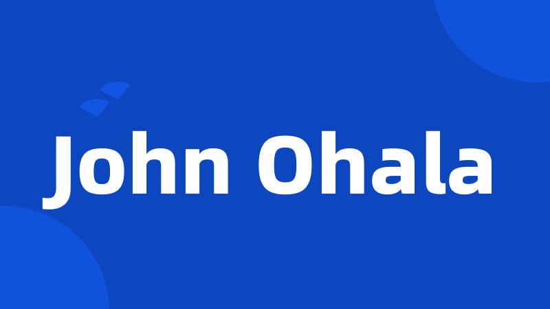 John Ohala