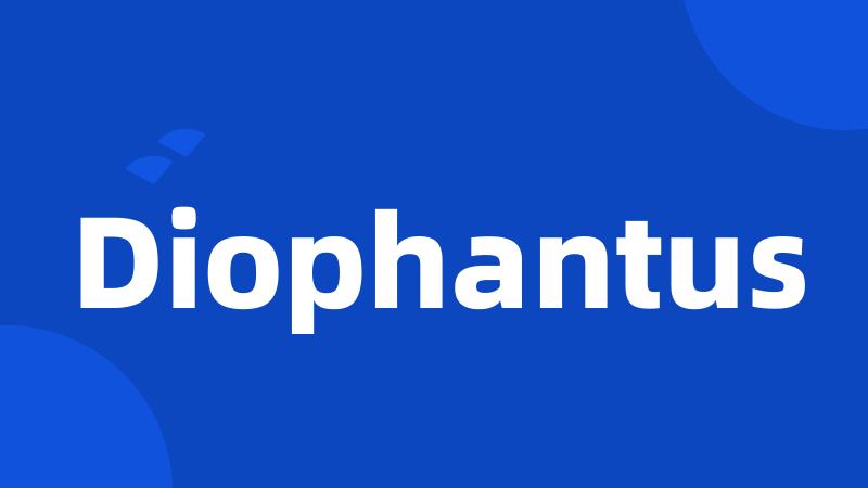 Diophantus