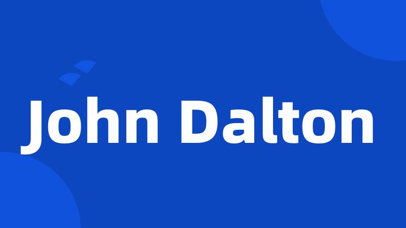 John Dalton