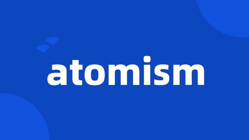 atomism