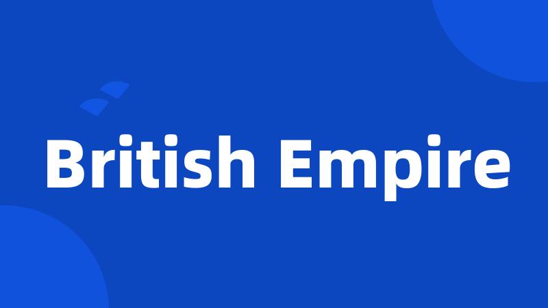 British Empire