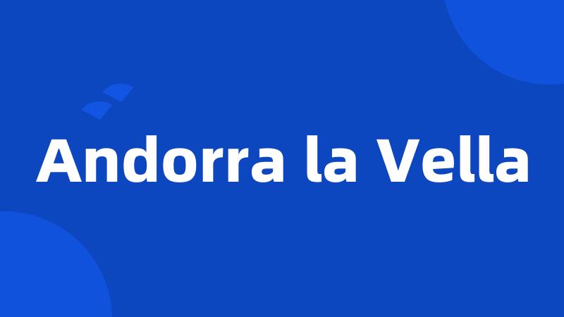 Andorra la Vella