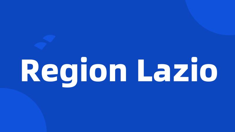 Region Lazio