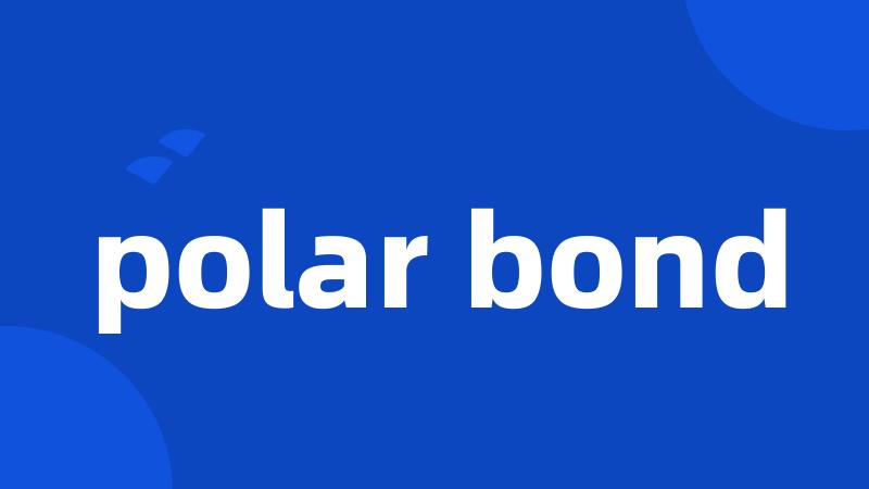 polar bond