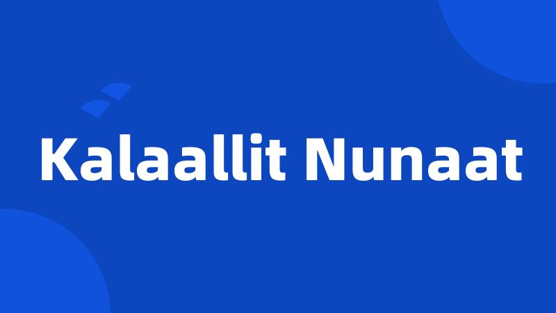 Kalaallit Nunaat