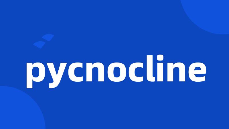 pycnocline