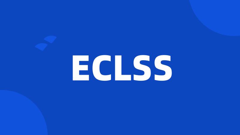 ECLSS