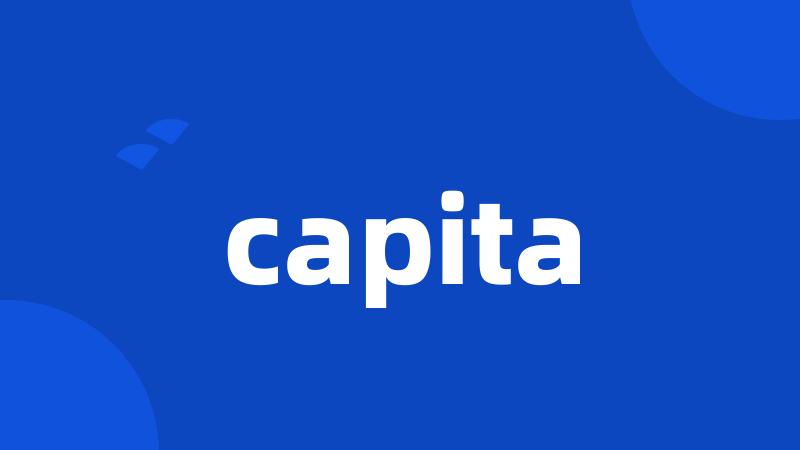 capita