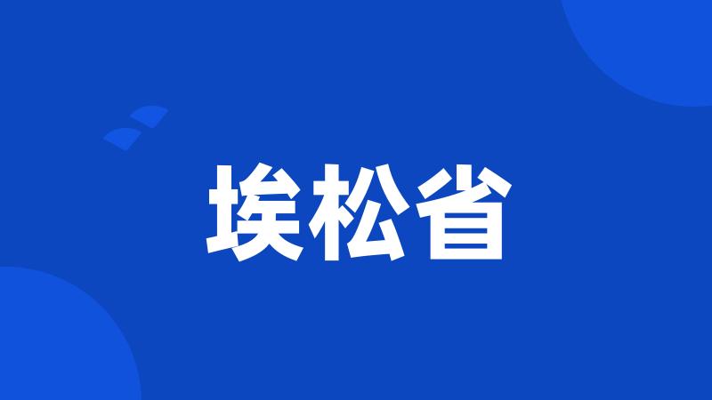 埃松省