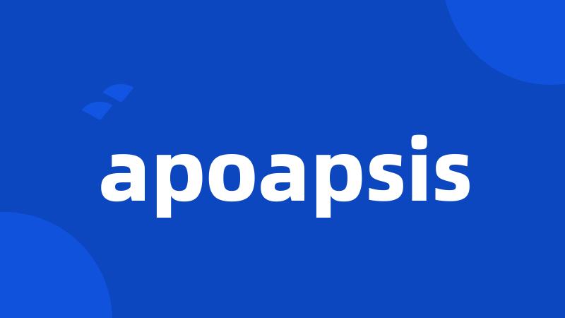 apoapsis