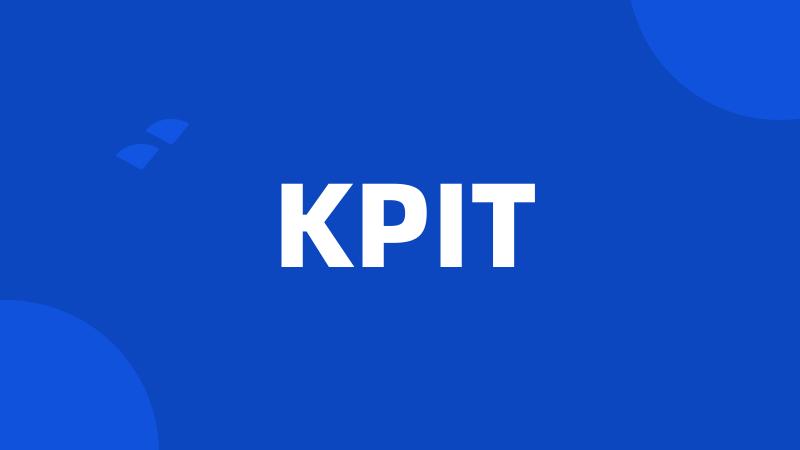 KPIT