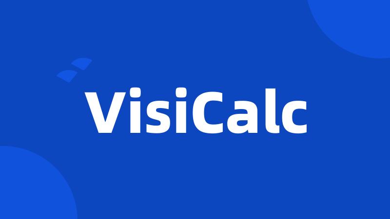 VisiCalc