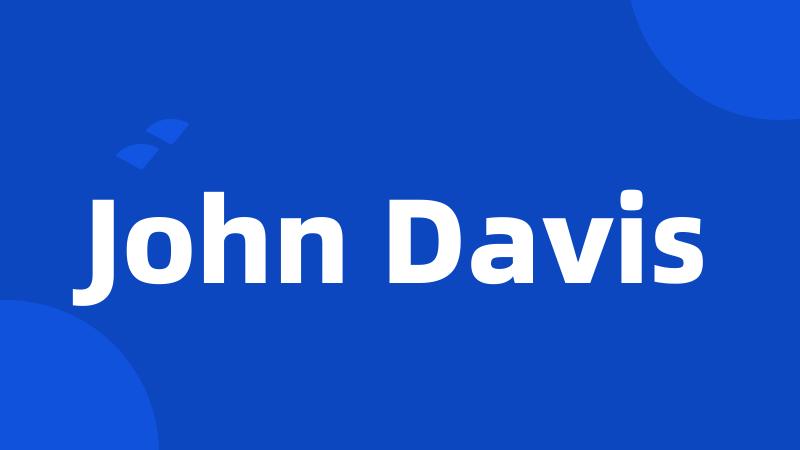 John Davis