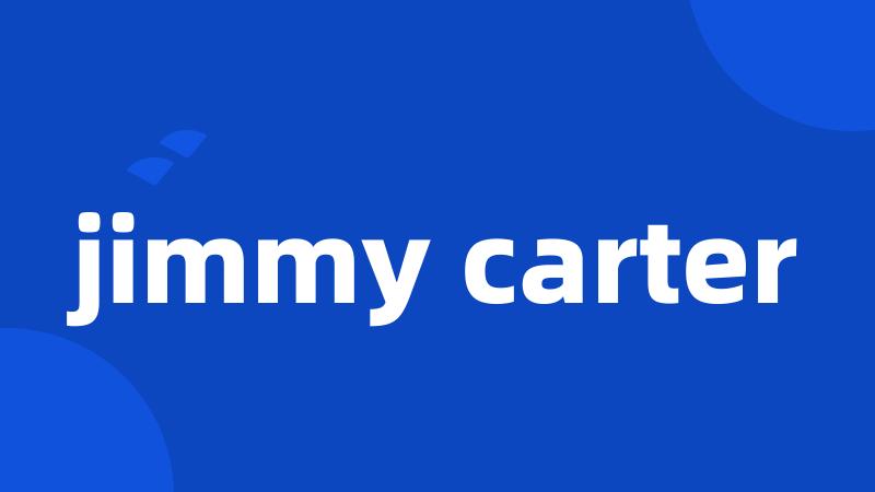 jimmy carter