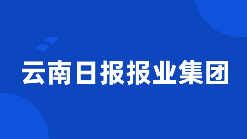 云南日报报业集团