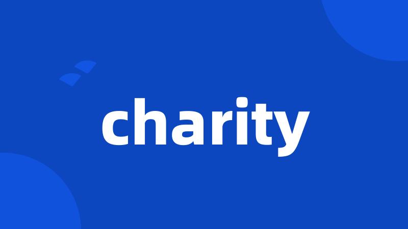 charity