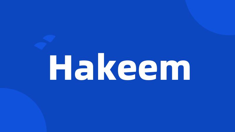 Hakeem