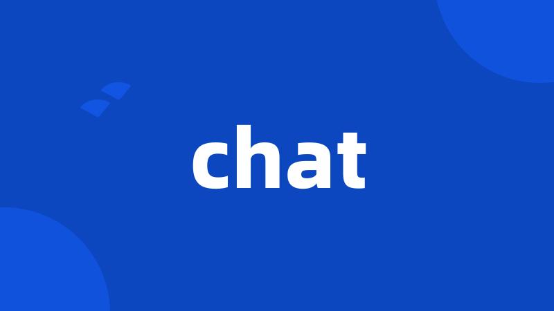 chat