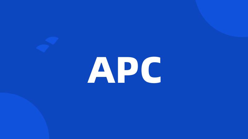 APC