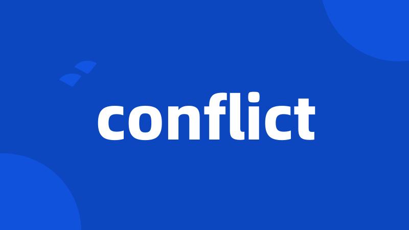 conflict