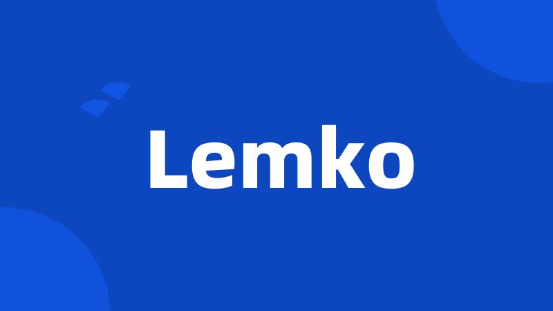 Lemko