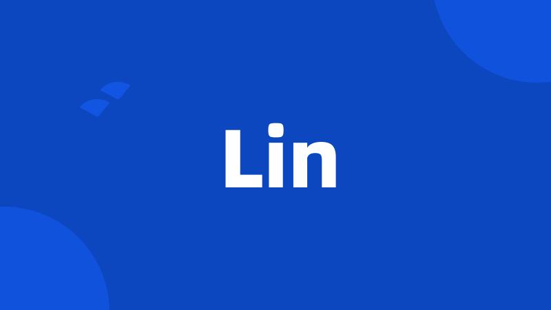 Lin