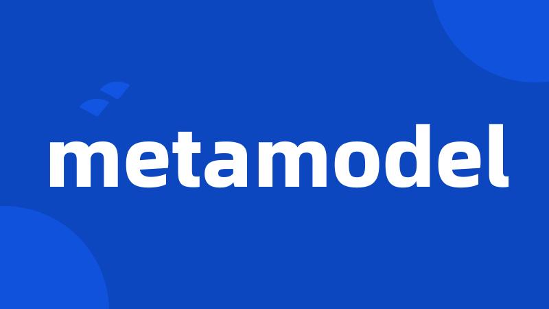 metamodel