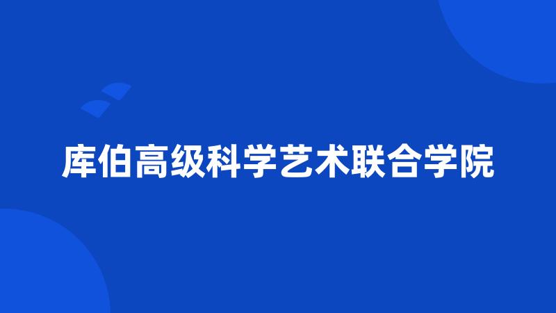 库伯高级科学艺术联合学院