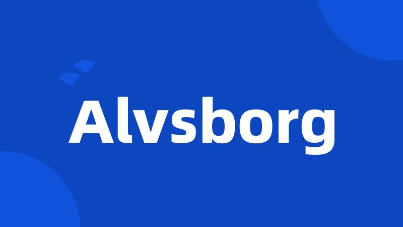 Alvsborg