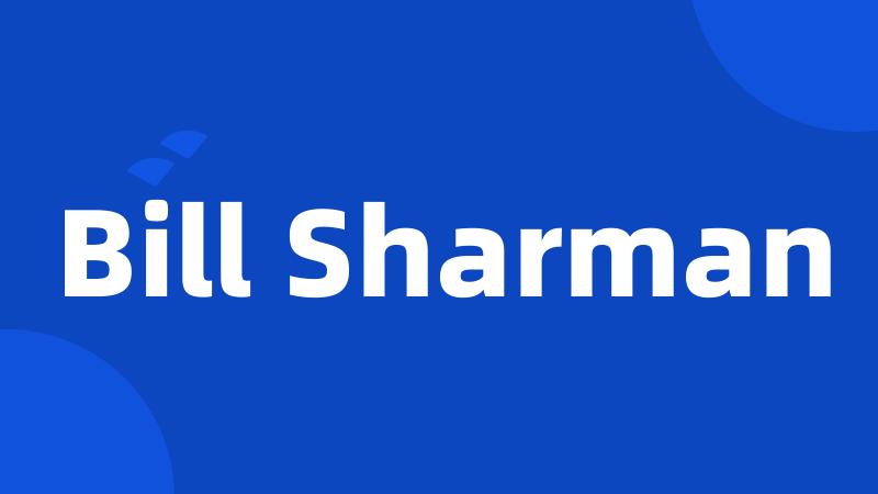 Bill Sharman