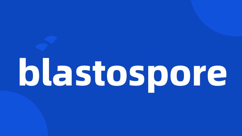 blastospore