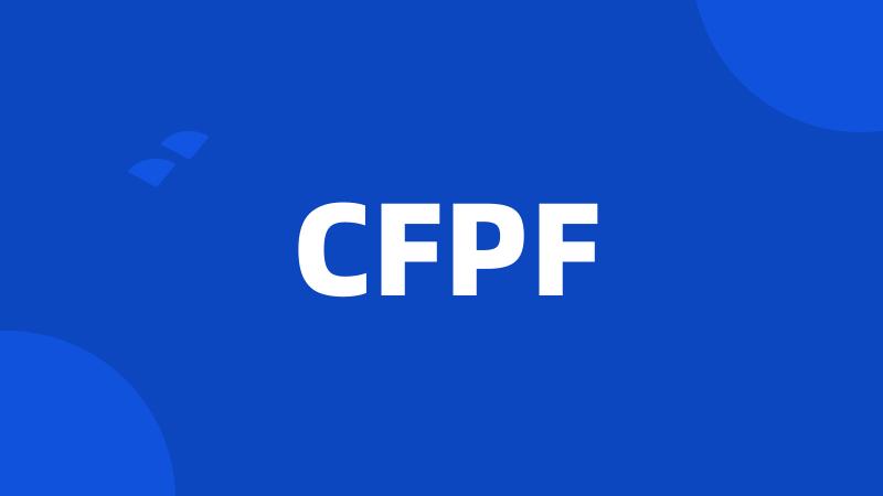 CFPF