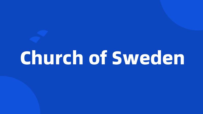 Church of Sweden