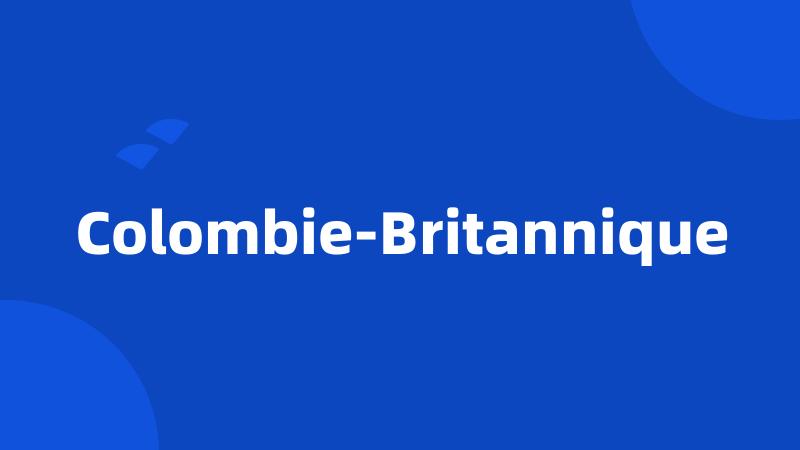 Colombie-Britannique