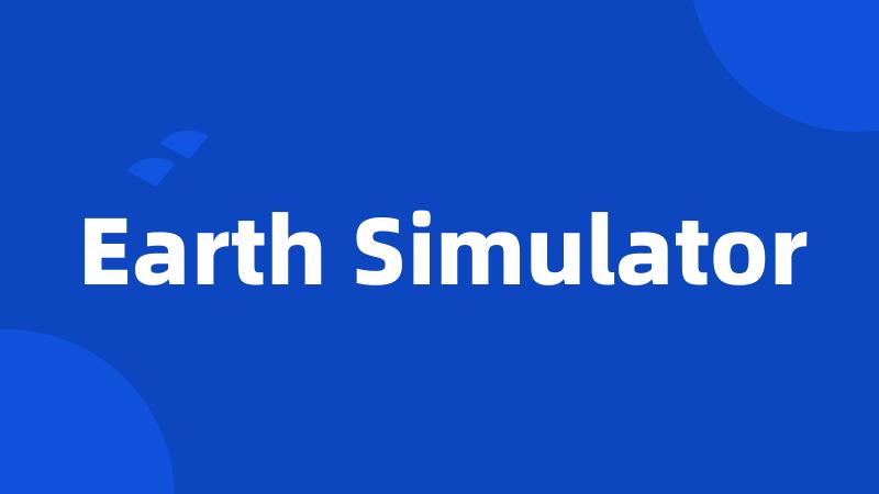 Earth Simulator