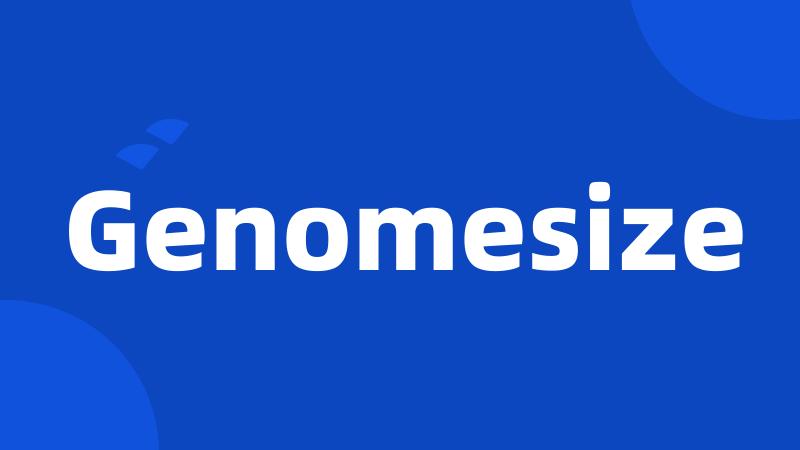 Genomesize