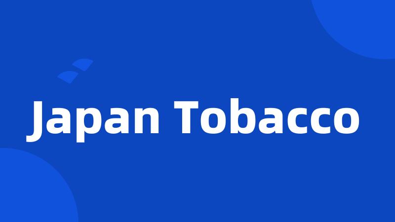 Japan Tobacco