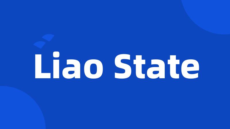 Liao State