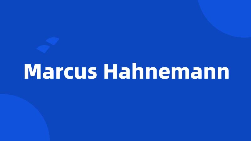 Marcus Hahnemann