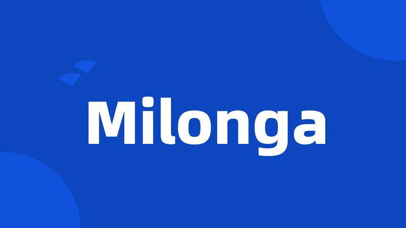 Milonga