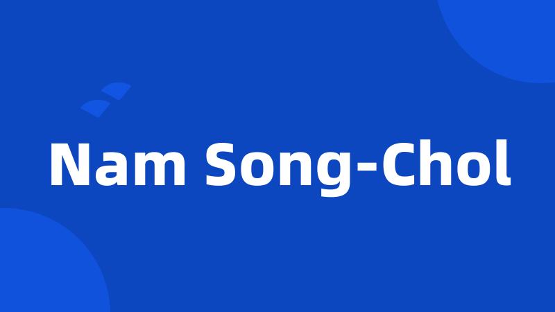 Nam Song-Chol