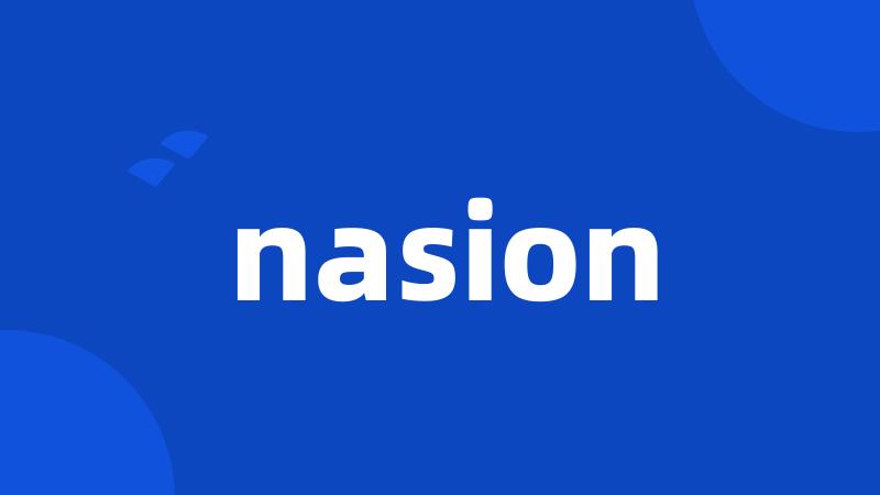 nasion