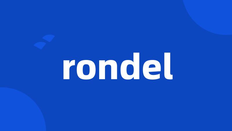 rondel