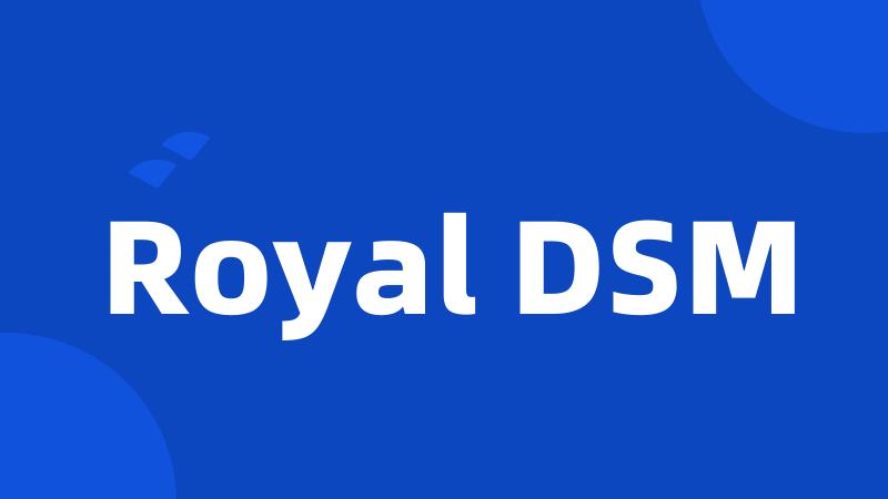 Royal DSM